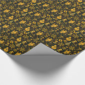 Decoratieve kerstdecoratie cadeaupapier (Hoek)