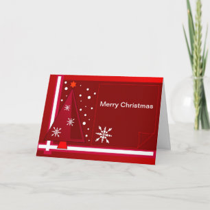 Decoratieve kerstkaart met tekst feestdagen kaart