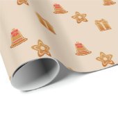 decoratieve kerstversiering cadeaupapier (Rol Hoek)