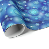 Decoratieve kerstversieringen met sneeuw cadeaupapier (Rol Hoek)