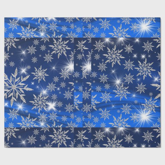 Decoratieve kerstversieringen met sneeuw cadeaupapier (Zoom)