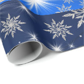Decoratieve kerstversieringen met sneeuw cadeaupapier (Rol Hoek)