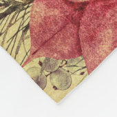  decoratieve kerstvlinderbank fleece deken (Hoek)