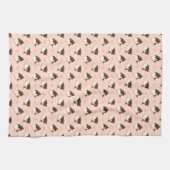 Decoratieve keukenhanddoek met Panna Cotta & Choco (Horizontaal)