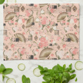 Decoratieve keukenhanddoeken van Floral (Gevouwen)