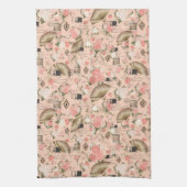 Decoratieve keukenhanddoeken van Floral (Verticaal)