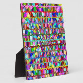 Decoratieve kleuren fotoplaat (Zijkant)