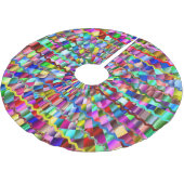 Decoratieve kleuren kerstboom rok (Gekanteld)