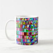 Decoratieve kleuren koffiemok (Links)
