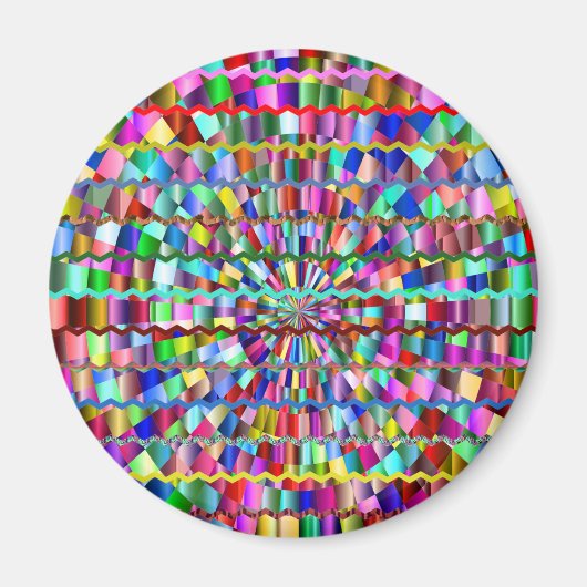 Decoratieve kleuren magneet (Voorkant)