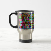 Decoratieve kleuren reisbeker (Links)