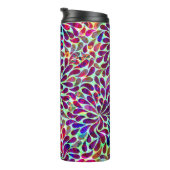 Decoratieve Kleurrijke Damask Thermosbeker (Geroteerd rechts)