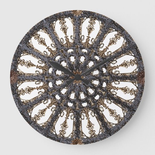 decoratieve klok in gothische stijl (Voorkant)