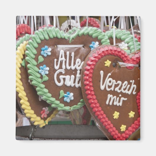 Decoratieve koekjes voor ontbijtkoek magneet (Voorkant)