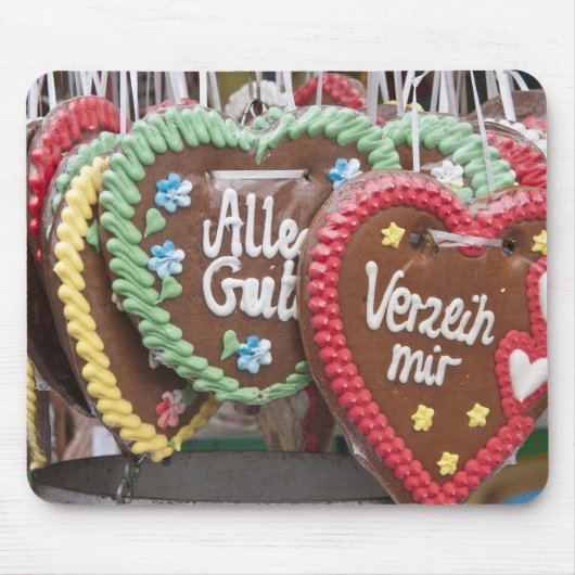 Decoratieve koekjes voor ontbijtkoek muismat (Voorkant)