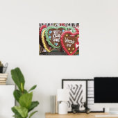 Decoratieve koekjes voor ontbijtkoek poster (Thuiskantoor)