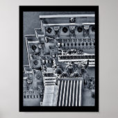 Decoratieve kolom poster (Voorkant)