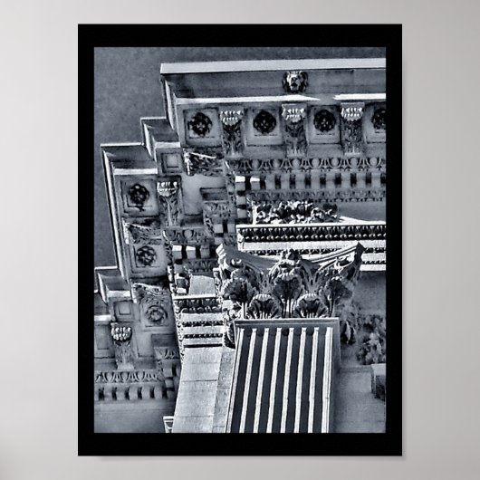 Decoratieve kolom poster (Voorkant)