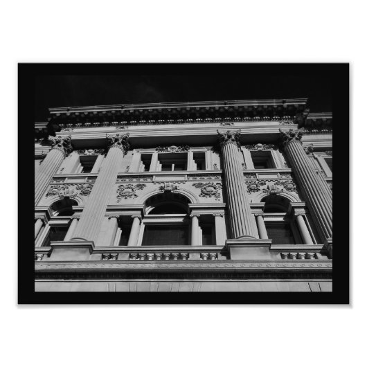 Decoratieve kolommen foto afdruk (Voorkant)