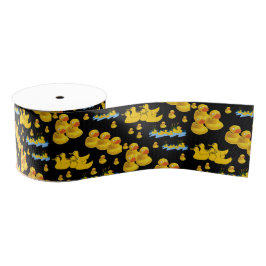 decoratieve koolstof donald duck grosgrain lint
