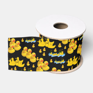 decoratieve koolstof donald duck grosgrain lint