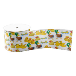 decoratieve koolstof donald duck grosgrain lint