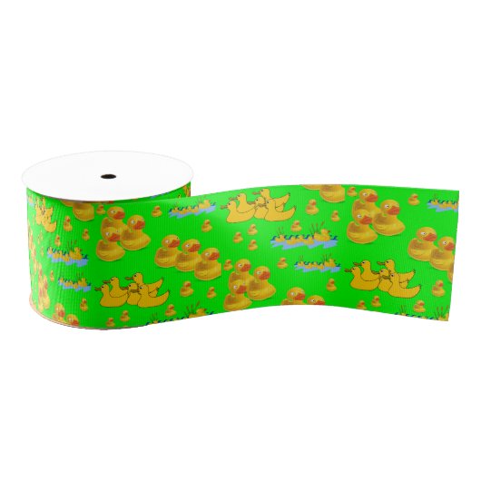 decoratieve koolstof donald duck grosgrain lint (Spoel)