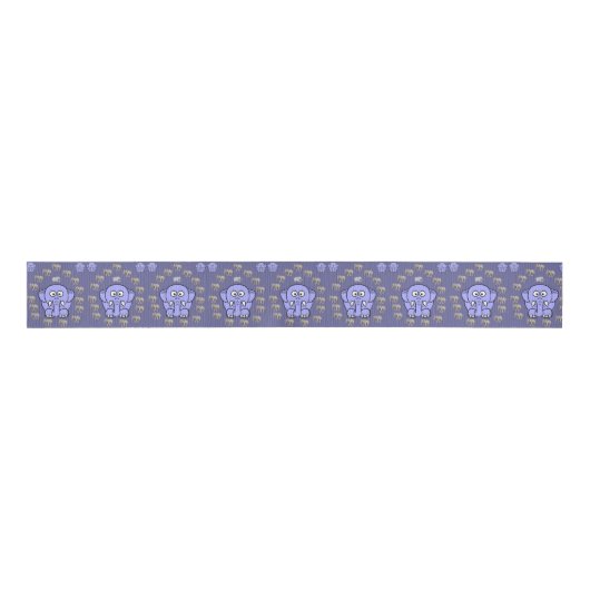 decoratieve koolstofolifanten grosgrain lint (Voorkant)