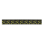 decoratieve koolstofzweefboten grosgrain lint (Voorkant)
