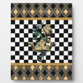  decoratieve kroon en Roos Fotoplaat (Voorkant)