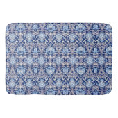  decoratieve kunst 19e-eeuws bloemontwerp badmat (Voorkant)