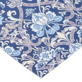  decoratieve kunst 19e-eeuws bloemontwerp lange tafelloper (Hoek)