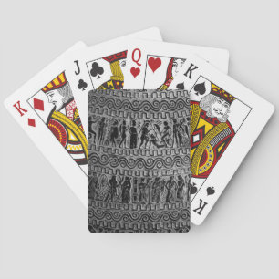 Decoratieve kunst Afbeelding Bicycle-Poker-Playing Pokerkaarten