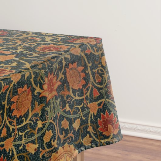 Decoratieve Kunst Bloemen Wijnstok Roze Groen Tafelkleed (Voorbeeld)