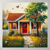 Decoratieve kunst - Home Sweet Home #1 Poster (Voorkant)