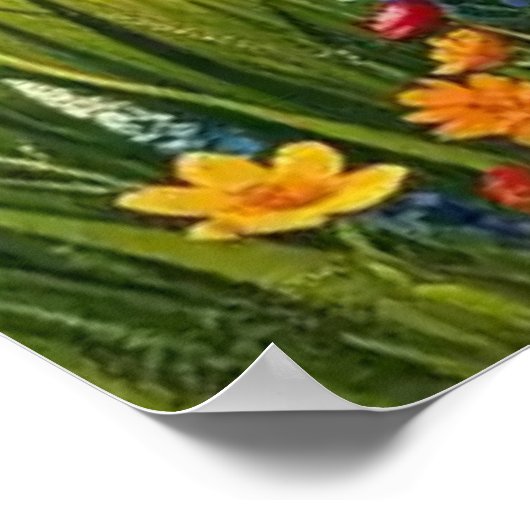 Decoratieve kunst - Home Sweet Home #3 Poster (Hoek)