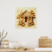 Decoratieve kunst - Home Sweet Home #6 Poster (Keuken)
