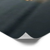 Decoratieve kunst - Rijden in de regen #3 Poster (Hoek)