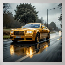 Decoratieve kunst - Rijden in de regen #3