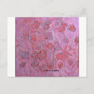 Decoratieve kunst van Anca Sofia: La flor de mi se Briefkaart