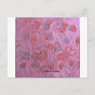 Decoratieve kunst van Anca Sofia: La flor de mi se Briefkaart