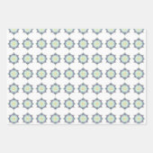 Decoratieve kunstvorm inpakpapier vel (Voorkant)