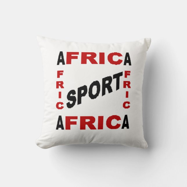 Decoratieve kussen 406X40cm DESIGN AFRIKA SPORT (Voorkant)