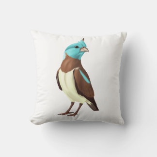 decoratieve kussen «blauwe vogel van dromen»