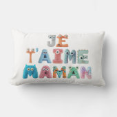Decoratieve kussen  - "Ik hou van je mama" (Voorkant)