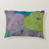 Decoratieve kussen voor abstracte zomerbloemen (Achterkant)