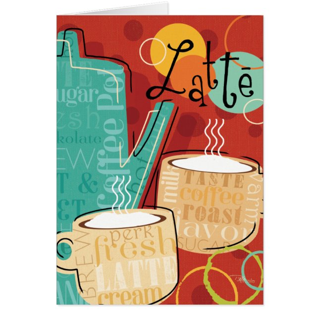 Decoratieve latte potten en bekers (Voorkant)