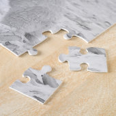 Decoratieve legpuzzel van ijsbeer (Zijkant)
