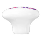 Decoratieve letter B monogram handvat knop (Zijkant)