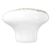 Decoratieve letter E monogram handvat pull knop (Zijkant)